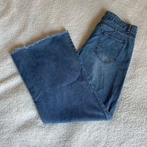 Shein Wide Leg High-Rise Waist Jeans